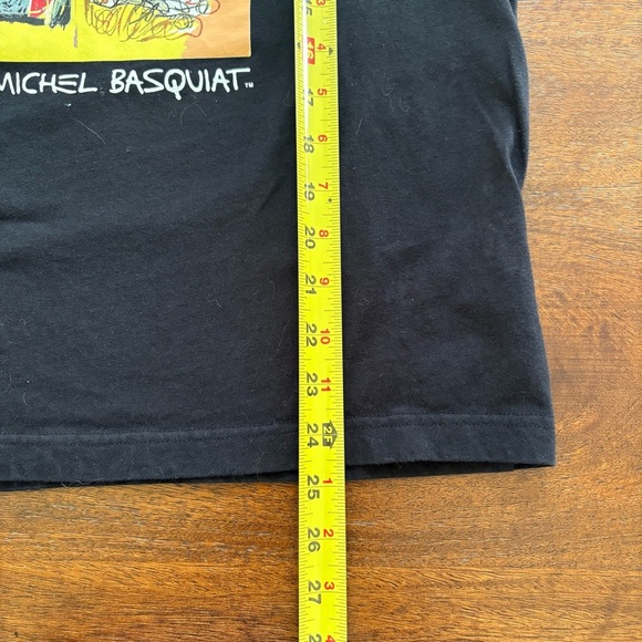 Jean-Michel Basquiat Uniqlo UT Short-Sleeve Graphic T-Shirt Black Size Medium - Picture 9 of 9